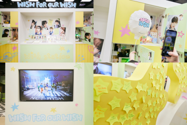▲NCT WISH 팝업스토어(사진제공=SM엔터테인먼트)