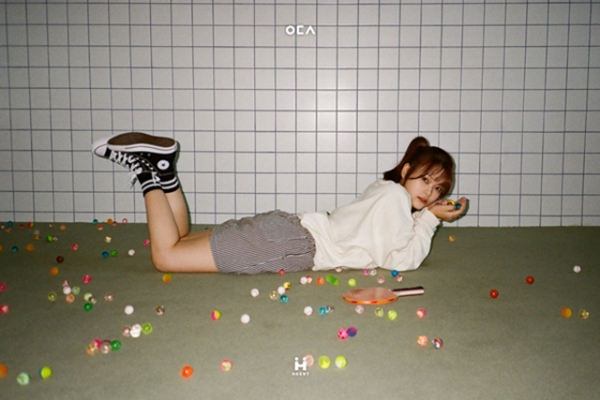 ▲여동생 혜민(사진제공=에이치오이엔티(HO ENT))