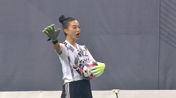 ▲'골때녀' 요요(사진제공=SBS)