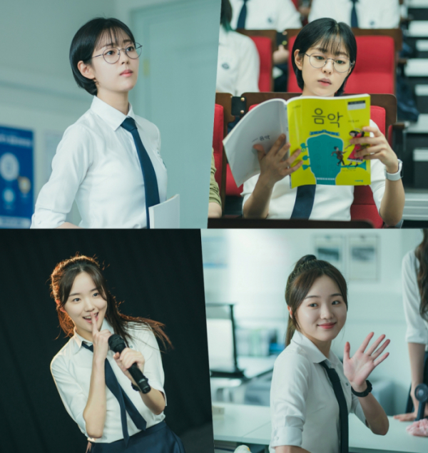 ▲'피라미드 게임' 신슬기(위), 강나언(사진제공=티빙)