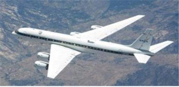 ▲국립환경과학원과 미항공우주국(NASA)의 아시아 대기질 공동 조사에 사용될 관측 항공기 중 하나인 'Douglas DC-8'   (사진제공=환경부)