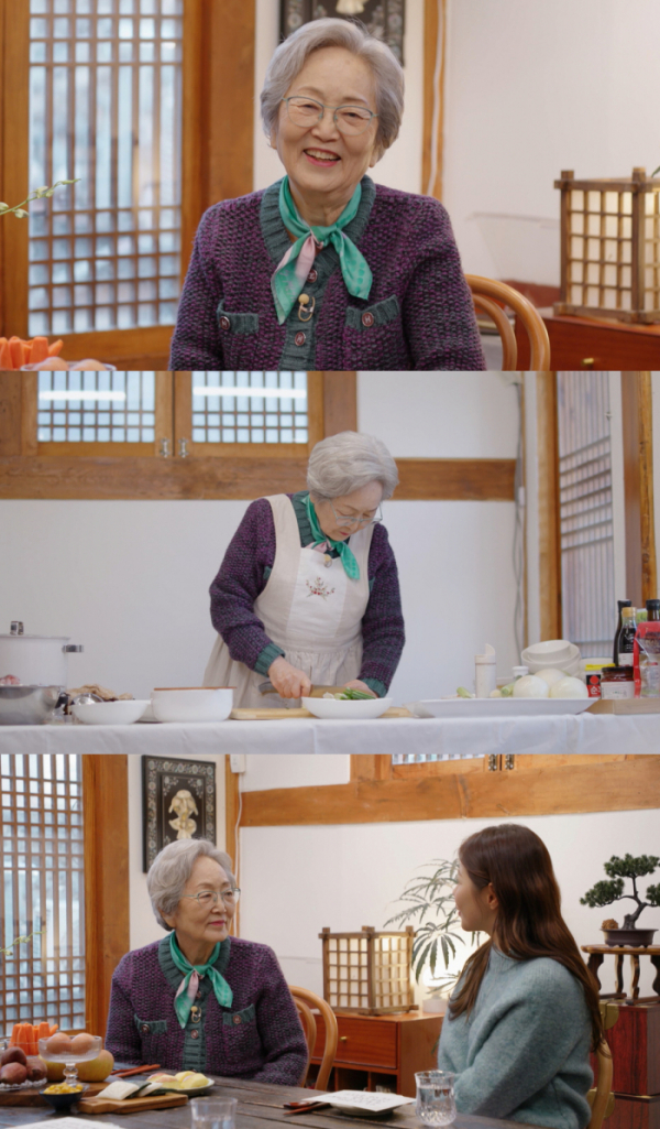 ▲'4인용식탁' 김영옥 (사진제공=채널A)