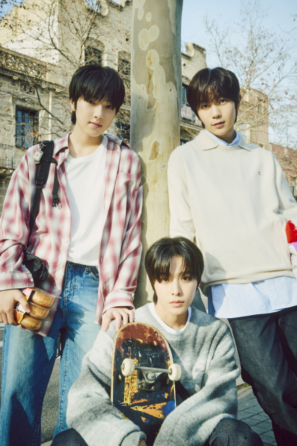 ▲NCT WISH 사쿠야, 리쿠, 료(사진제공=SM엔터테인먼트)