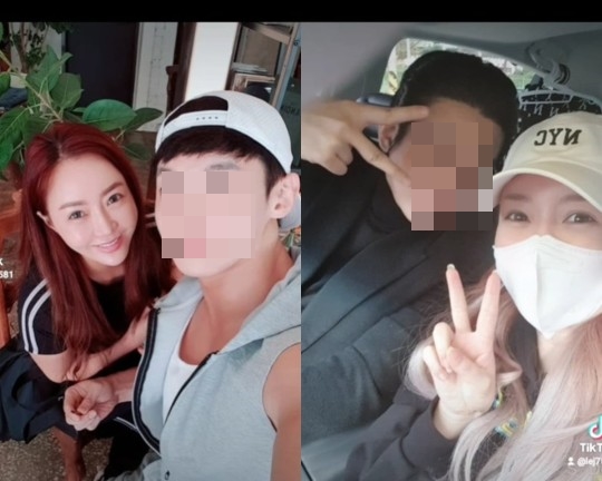 ▲이의정 남자친구 공개(사진=이의정 SNS)