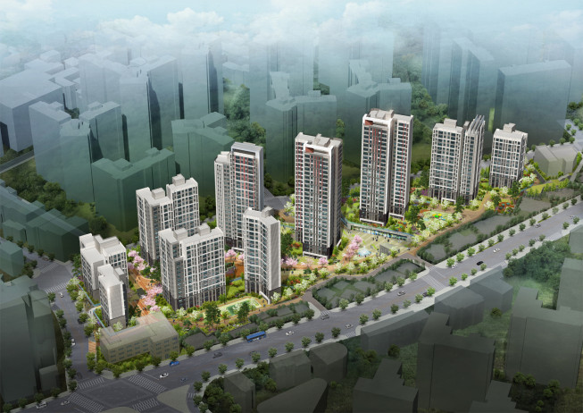 ▲마포구 공덕동 115-97번지 일대 주택정비형 재개발사업 정비구역 조감도. (자료제공=서울시)