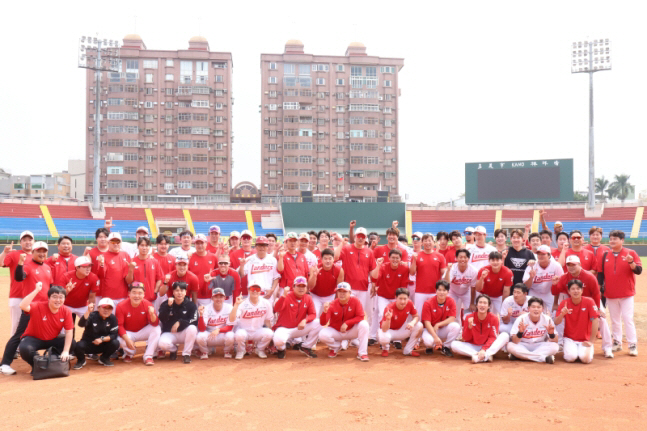 ▲대만 스프링캠프를 마친 SSG 선수단. (제공=SSG 랜더스)