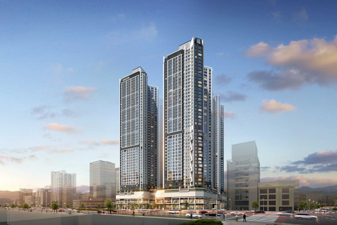 ▲코오롱글로벌, 대전 봉명 사업지 투시도. (자료제공=코오롱글로벌)