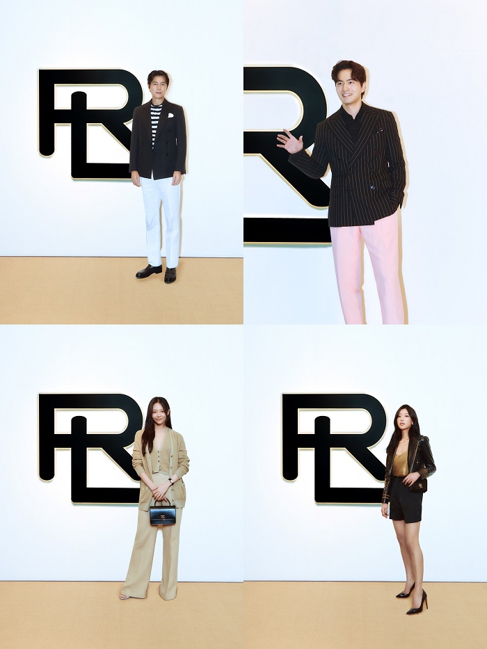 ▲정우성, 이진욱, 이솜, 이호정 (랄프 로렌 제공)