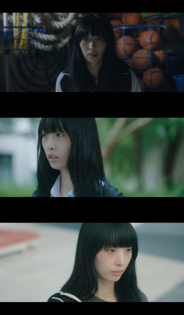 ▲류다인 (사진 = 티빙 오리지널 ‘피라미드 게임’ 화면 캡처)