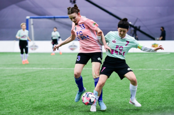 ▲'골때녀' 챔피언매치(사진제공=SBS)