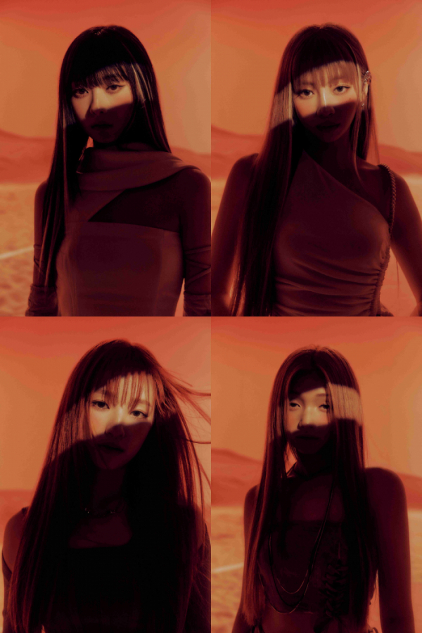 ▲진현주(왼쪽 위부터 시계방향), 나나, 젤리당카, 방윤하(사진제공=F&F엔터테인먼트)