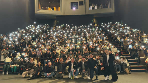 ▲'파묘' 무대인사(사진제공=쇼박스)