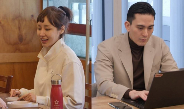 ▲'동상이몽2' 윤진이 김태근 부부 (사진제공=SBS)