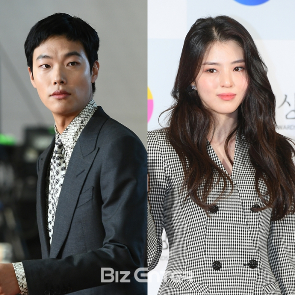 ▲배우 류준열, 한소희(비즈엔터DB)