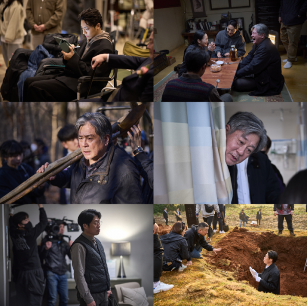 ▲'파묘' 비하인드 스틸(사진제공=㈜쇼박스)