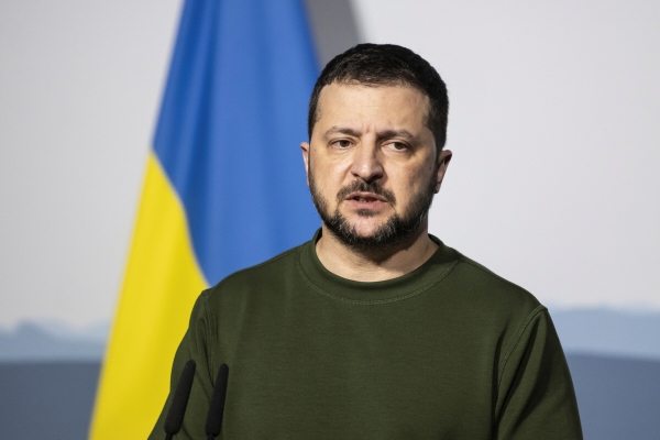 ▲볼로디미르 젤렌스키 우크라이나 대통령. (AP/뉴시스)

