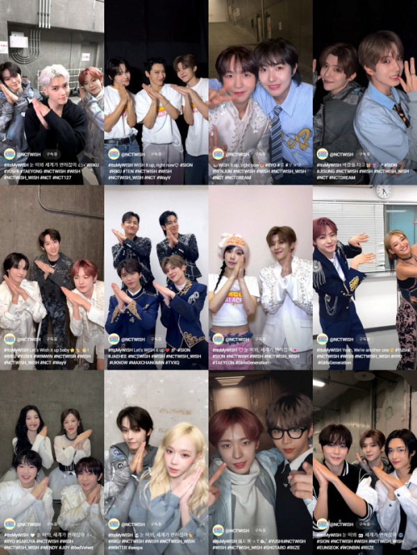 ▲NCT WISH 챌린지(사진제공=SM엔터테인먼트)