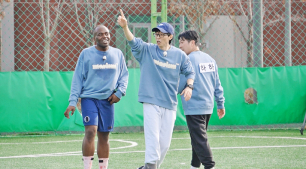 ▲'런닝맨' 풋살 런닝컵(사진제공=SBS)