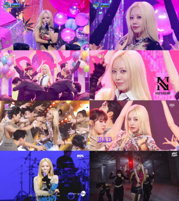 ▲에이핑크 김남주(사진=각 방송국)