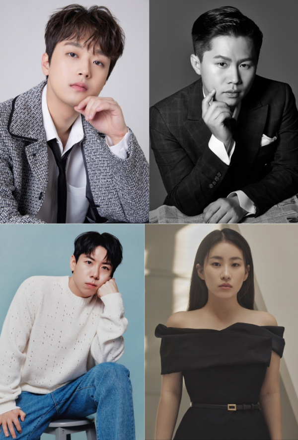 ▲이찬원(왼쪽 위부터 시계방향), 양세형, 조현아, 양세찬(사진제공=티엔엔터테인먼트, 라인엔터테인먼트, 안테나, 앤드류 컴퍼니)
