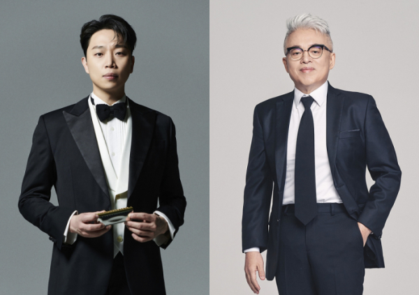 ▲박종성X김형석(사진=리웨이뮤직앤미디어, 노느니특공대엔터테인먼트, 뮤직앤아트컴퍼니 제공)