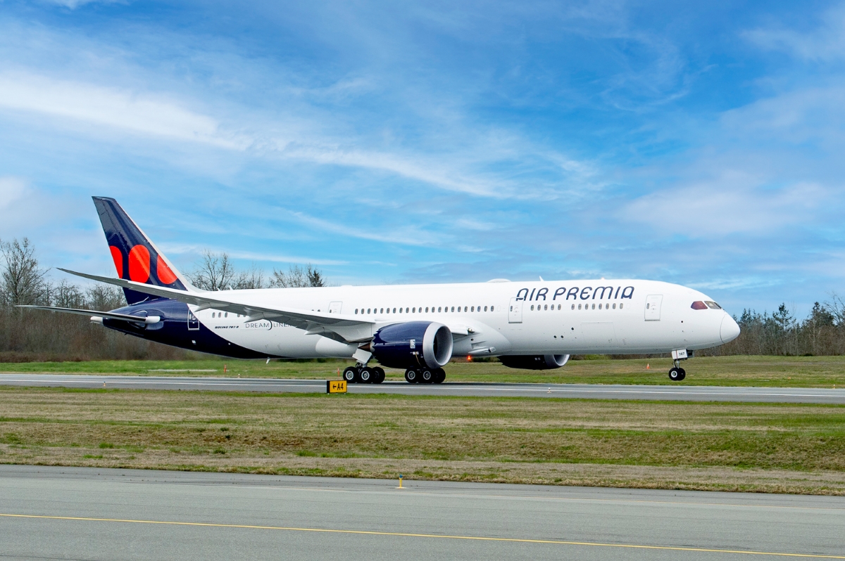 ▲에어프레미아 B787-9 드림라이너 항공기. (사진제공=에어프레미아)