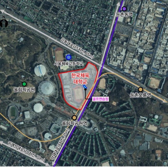 ▲송파구 방이동 88-15번지 일대 위치도. (자료제공=서울시)