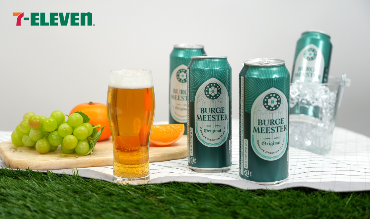 ▲세븐일레븐이 4캔에 4000원에 판매하는 캔맥주 버지미스터 (사진제공=코리아세븐)