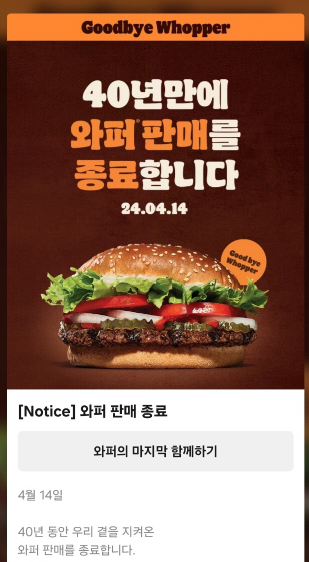 ▲출처=버거킹 카카오톡 캡처
