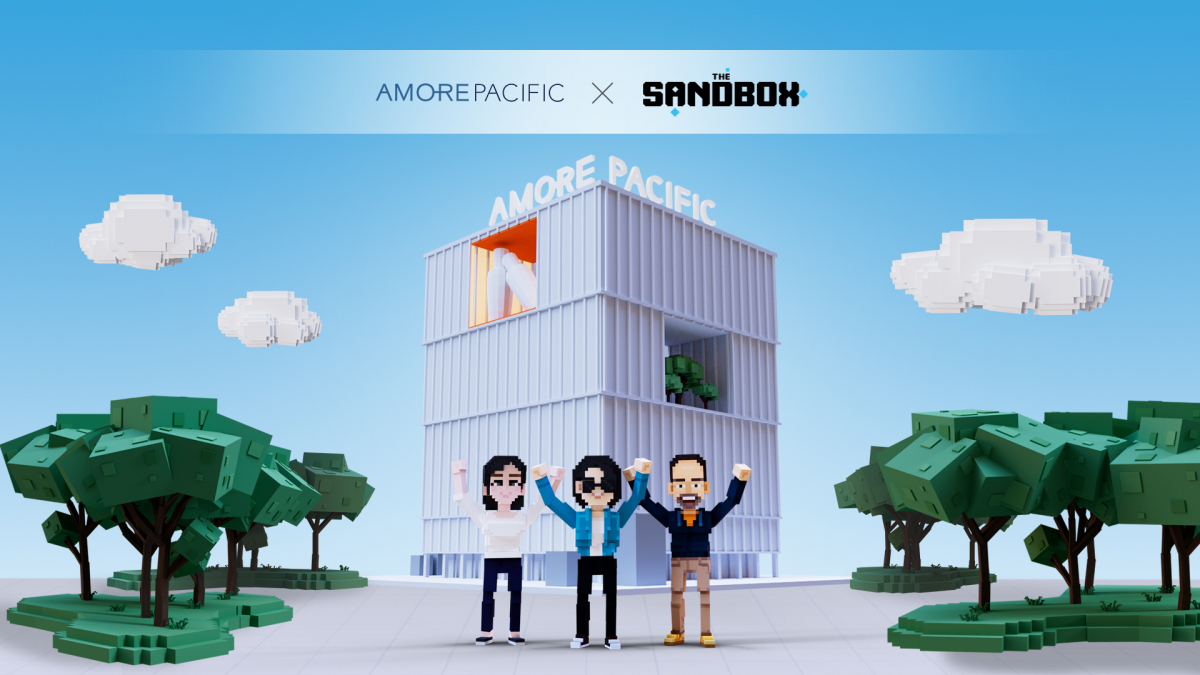 ▲아모레퍼시픽 x 더 샌드박스 ‘뉴뷰티 스퀘어’ (사진제공=아모레퍼시픽)
