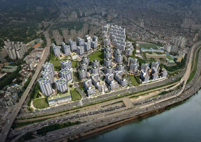 ▲'한남5 재정비촉진구역 주택정비형 재개발사업' 조감도 (사진제공=서울시)