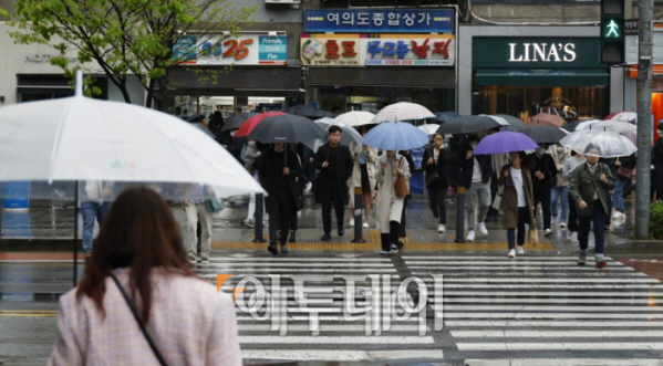 [내일날씨] 어린이날 전국에 많은 비...강한 바람 주의