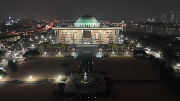 ▲제22대 국회의원선거 개표 방송(사진제공=KBS2)