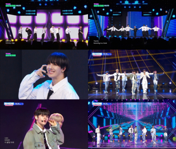 ▲엔싸인 (사진 = SBS M '더쇼', MBC M '쇼! 챔피언' 방송 화면 캡처)