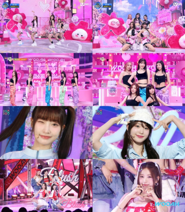 ▲WOOAH (우아)(사진 =각 방송사 제공 )