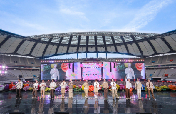 ▲세븐틴 상암 공연(사진제공=플레디스)