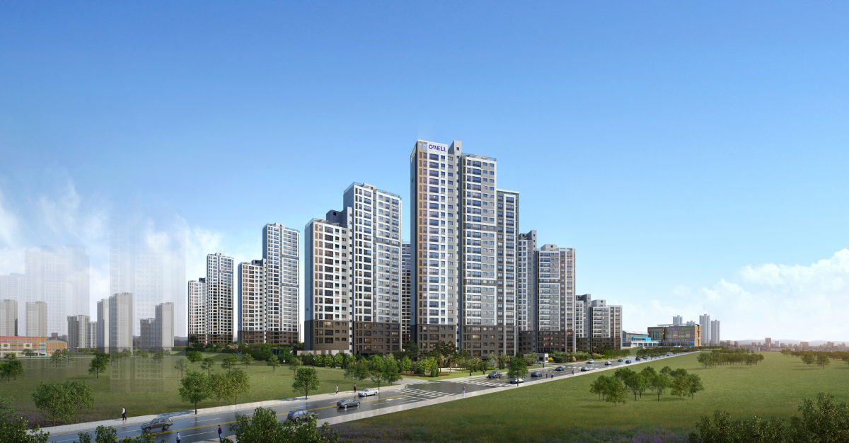 ▲신영지웰 평택화양 투시도. (자료제공=신영화양지구개발피에프브이)