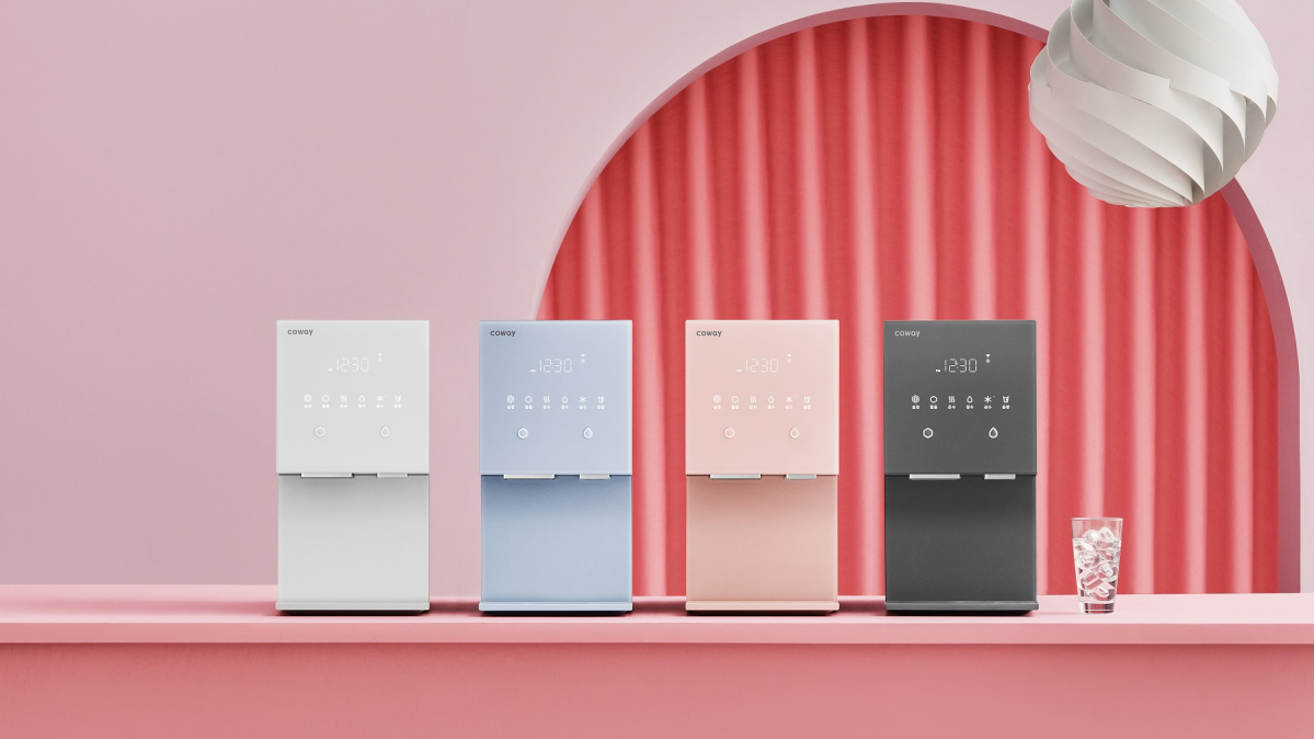 ▲코웨이, ‘2024년형 아이콘 얼음정수기’ (사진제공=코웨이)