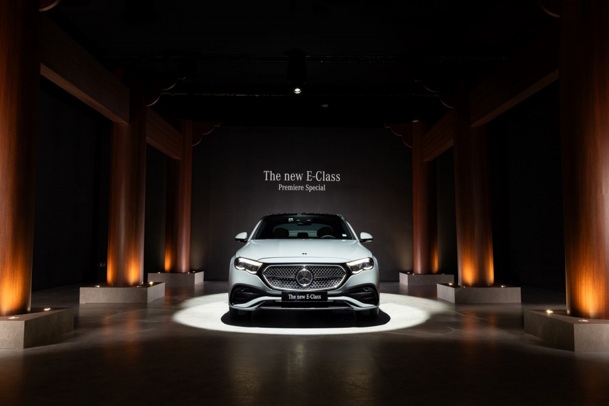 ▲메르세데스-벤츠 '더 뉴 E-클래스'. (사진제공=메르세데스-벤츠 코리아)