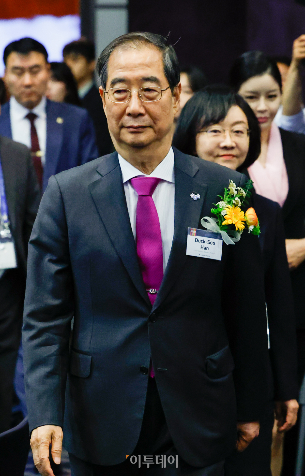 ▲한덕수(왼쪽) 국무총리와 오유경 식품의약품안전처 처장이 13일 서울 중구 웨스틴 조선 호텔에서 열린 아시아-태평양 식품 규제기관장 협의체(APFRAS) 2024 개회식에 참석하고 있다. 조현호 기자 hyunho@