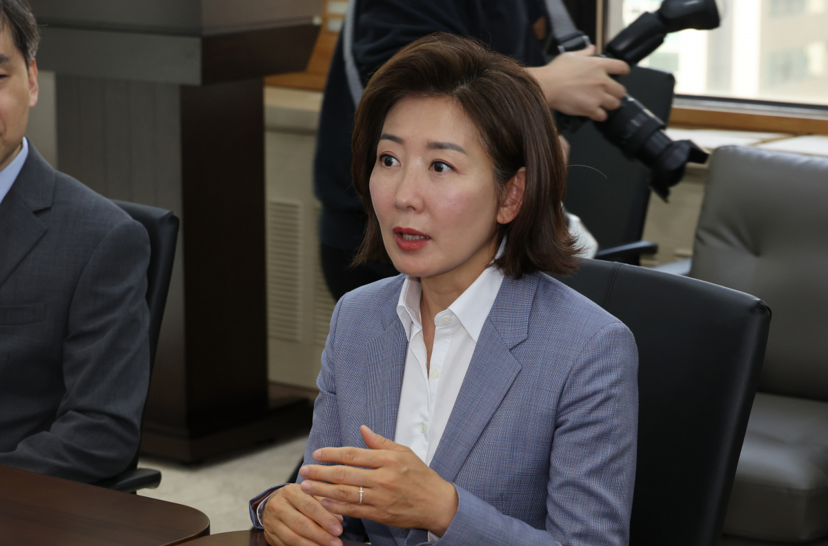 ▲나경원 국민의힘 당선자 (뉴시스)