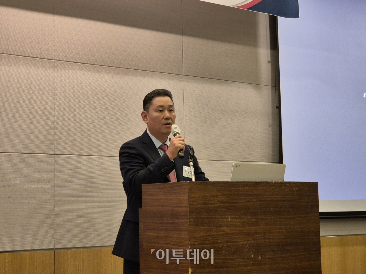 ▲이상호 LS에코에너지 대표가 30일 서울 여의도 FKI타워에서 열린 ‘밸류업 데이’(Value-up Day)에서 발표하고 있다. (박민웅 기자 pmw7001@)
