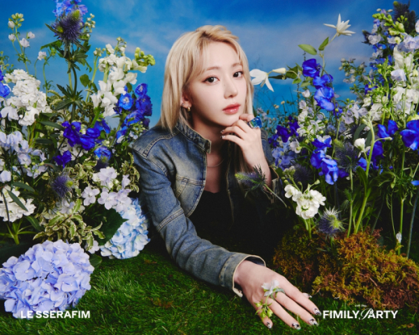 ▲르세라핌 사쿠라(사진제공=쏘스뮤직)