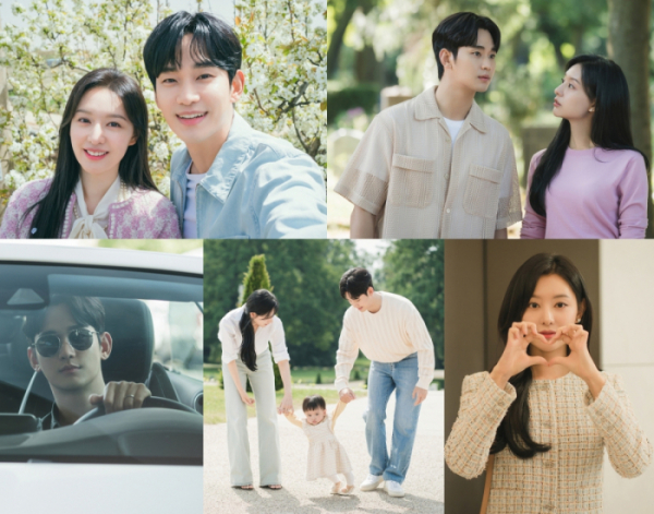 ▲'눈물의 여왕' 비하인드 컷(사진제공=tvN)