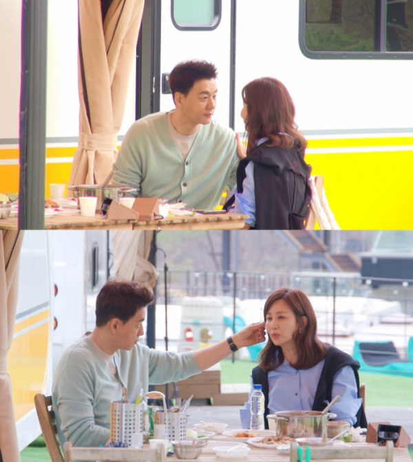 ▲'미우새' 김승수, 양정아(사진제공=SBS)