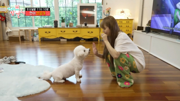 ▲'전지적 참견 시점' 현아 (사진제공=MBC)