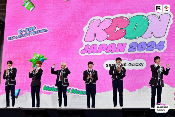 ▲더윈드 (사진 = 위드어스엔터테인먼트, KCON JAPAN 2024 제공)