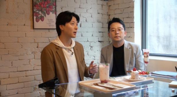 ▲'미우새' 이동건 카페(사진제공=SBS)