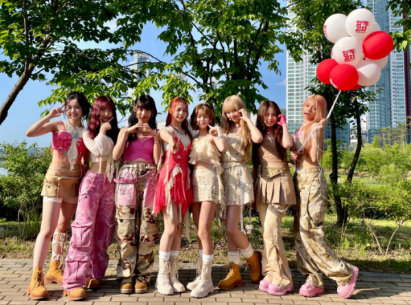 ▲유니스(사진제공 = F&F엔터테인먼트)