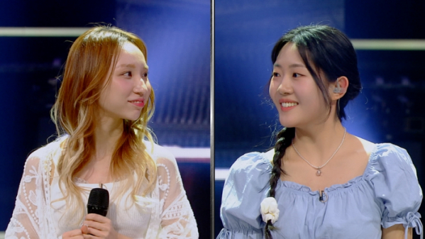 ▲'걸스 온 파이어' 윤민서, 김규리(사진제공=JTBC)